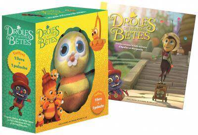 Drôles de petites bêtes: coffret livre + peluche