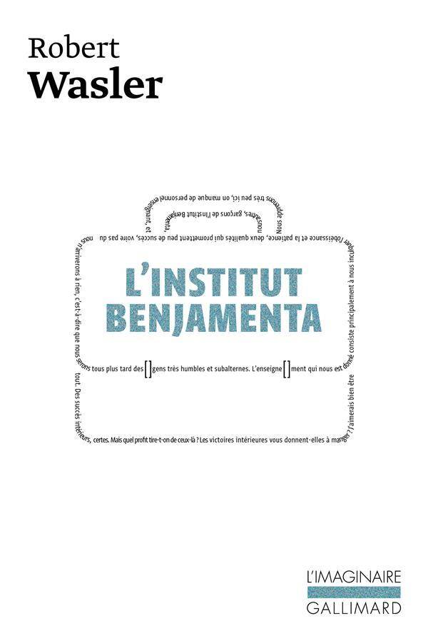 L'Institut Benjamenta: Jakob von Juten