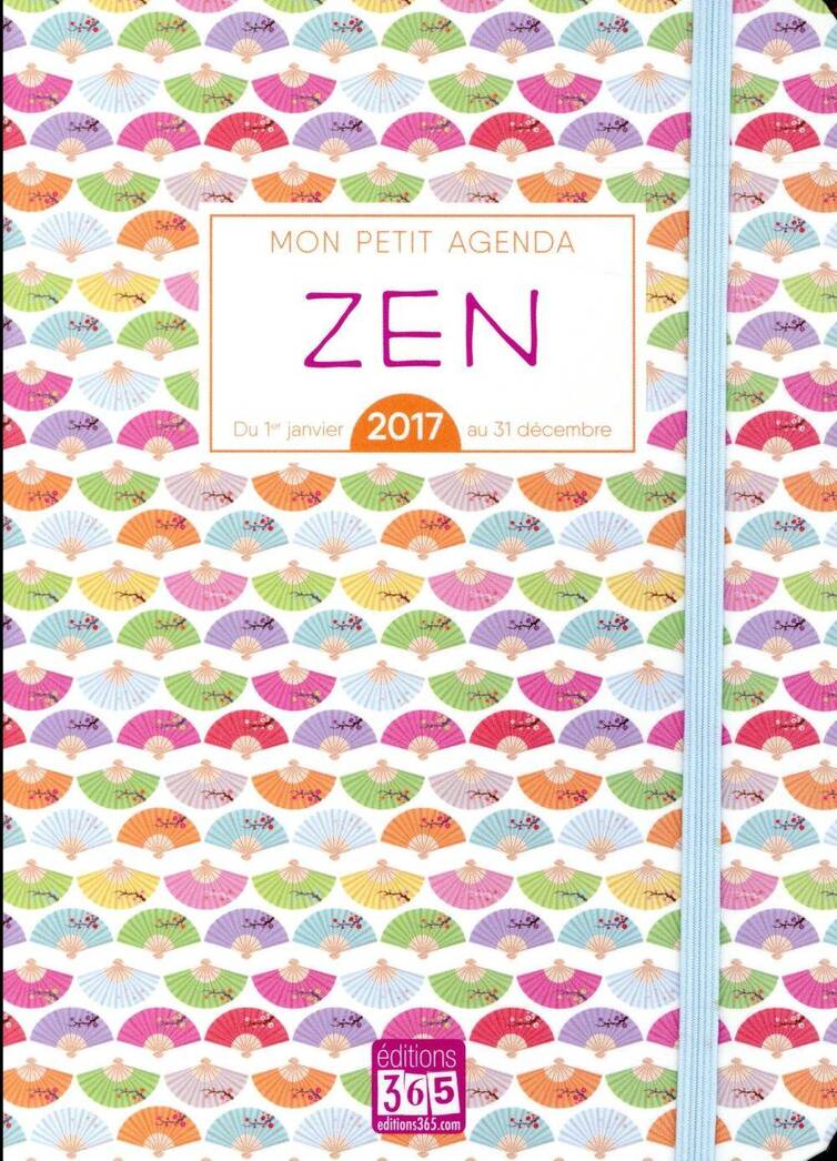 MON PETIT AGENDA ZEN 2017