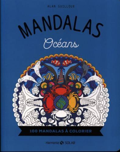 Océan : mandalas : 100 mandalas à colorier