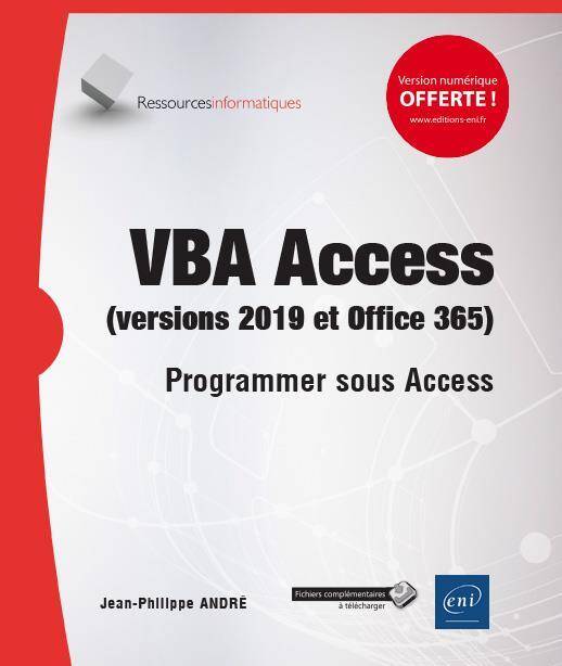 VBA Access 2019 : programmer sous Access