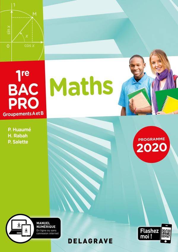 Mathematiques; Groupement a et B; 1re Bac Pro; Pochette Eleve