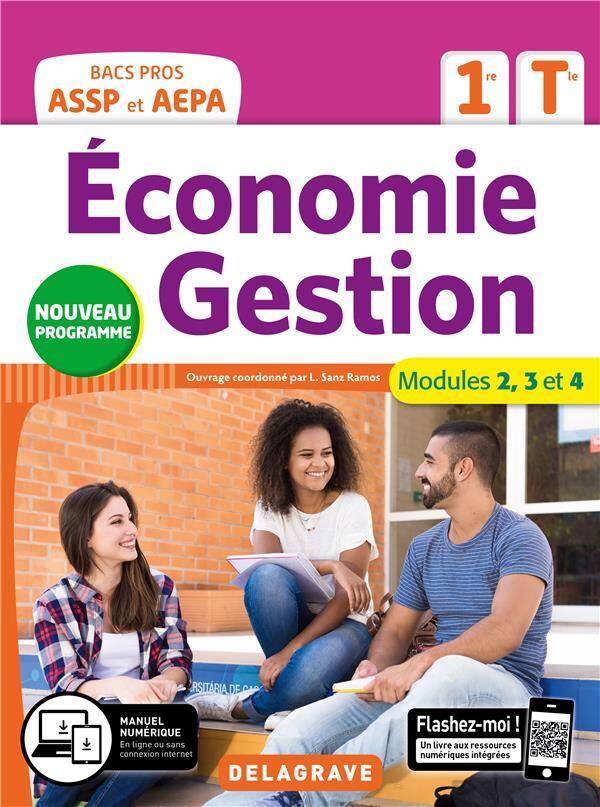 Economie Gestion; 1re Terminale Bac Pro Assp et Aepa; Pochette Eleve