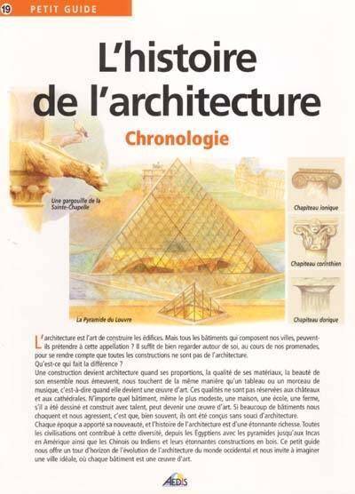 L'Histoire de l'Architecture