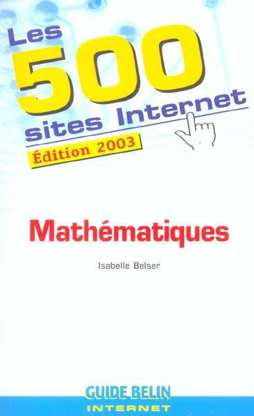 500 SITES MATHEMATIQUES 2003