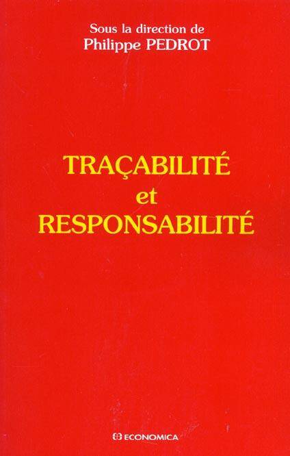 TRACABILITE ET RESPONSABILITE