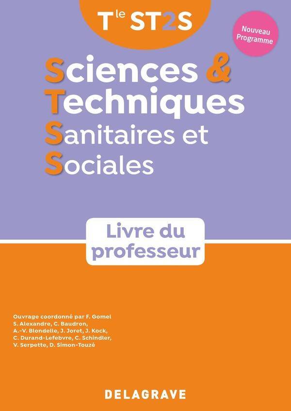 Sciences et Techniques Sanitaires et Sociales; Terminale St2s; Livre