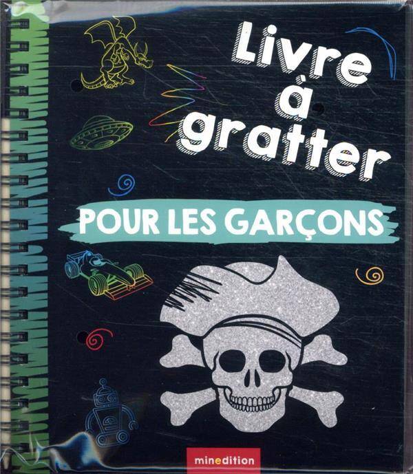 Livre à gratter pour les garçons