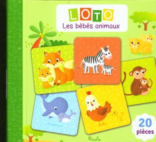 Loto : les bébés animaux