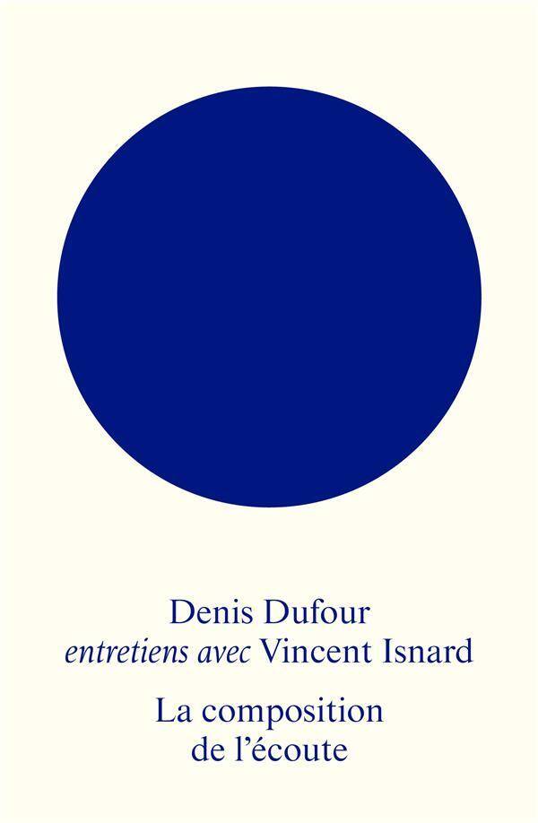 La Composition de l'Ecoute : Entretiens Avec Denis Dufour