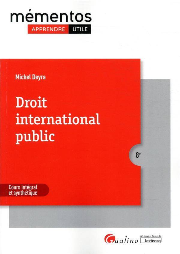 Droit International Public (8e Edition)