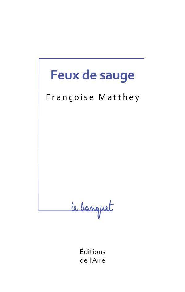 Feux des Sauges