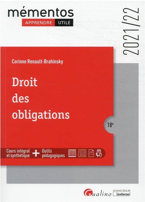 Droit des Obligations (Edition 2021/2022)