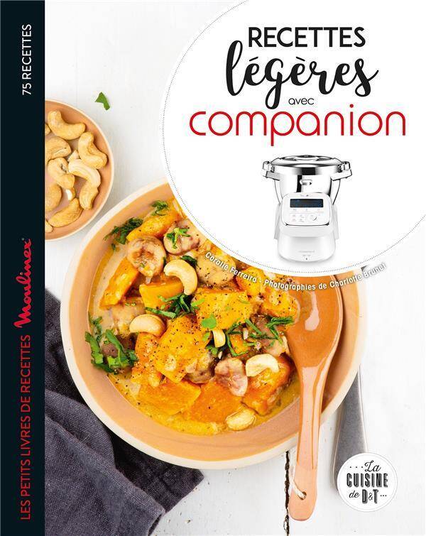 Recettes légères avec Companion : 75 recettes