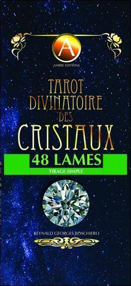 Tarot Divinatoire des Cristaux 48 Lames