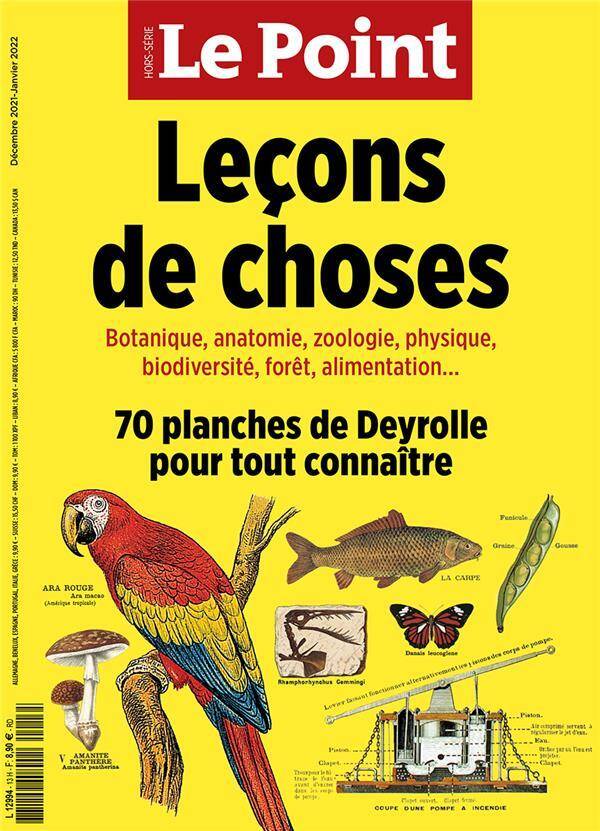 Le Point Hs Education : Lecons de Choses - Dec-Janv 2021-2022