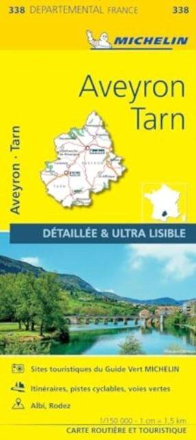 Aveyron, Tarn 1:150 000