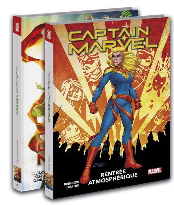 Captain Marvel : pack tomes 1 et 2