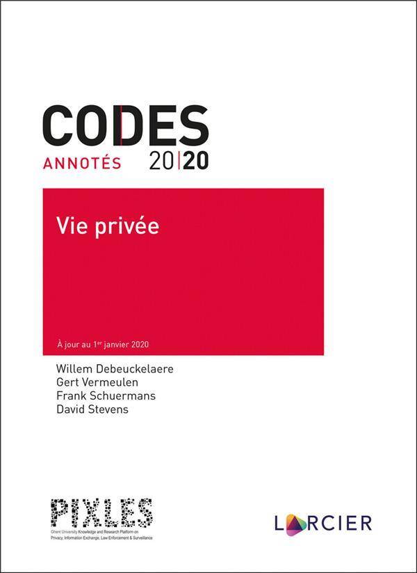 Codes Annotes ; Vie Privee (Edition 2020)