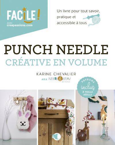 Punch needle créative en volume