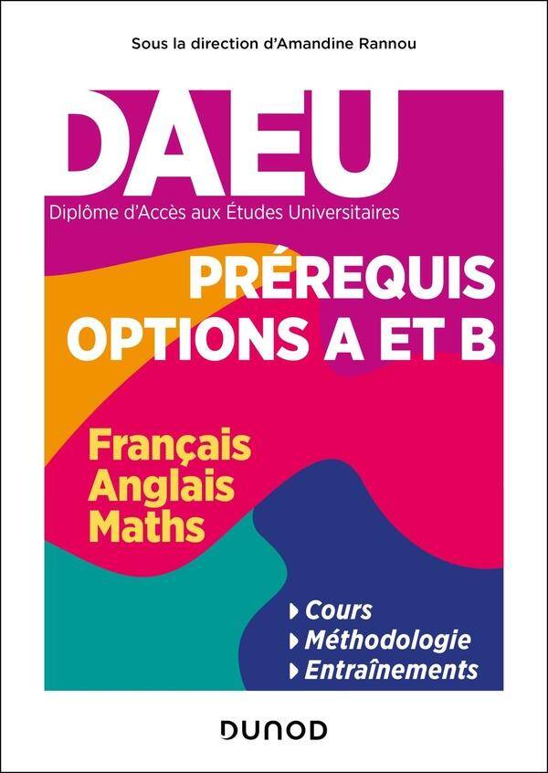 Daeu pre requis options a et b