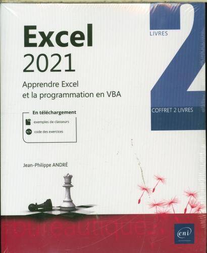 Excel 2021 : apprendre Excel et la programmation en VBA