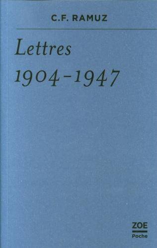 Lettres, 1904-1947