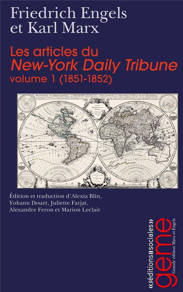 Les Articles du New-York Daily Tribune T.1 (1851-1852)
