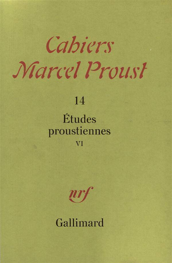 Cahiers Marcel Proust