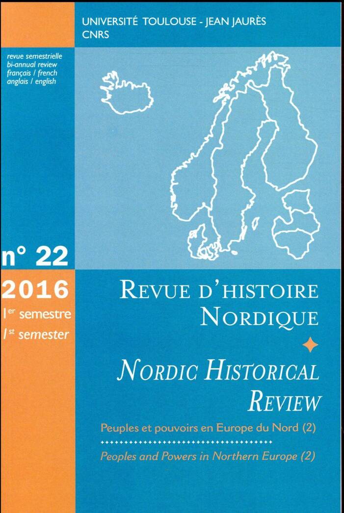 Revue D'Histoire Nordique T.2 ; Peuples et Pouvoirs en Europe du Nord