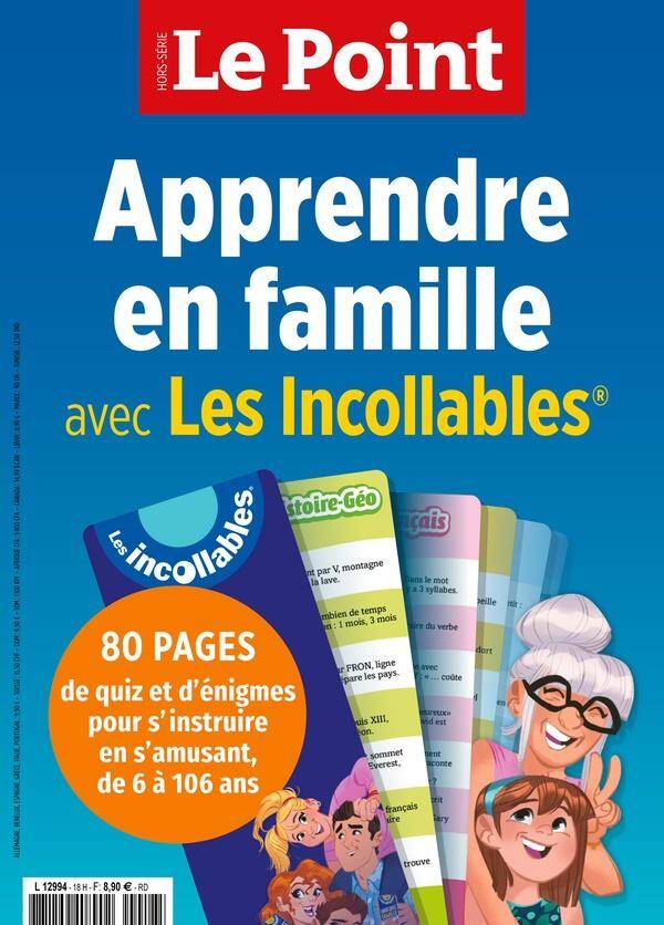 Le Point ; Apprendre en Famille Avec les Incollables