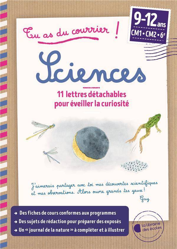 Tu As du Courrier ! ; Sciences : Cycle 3