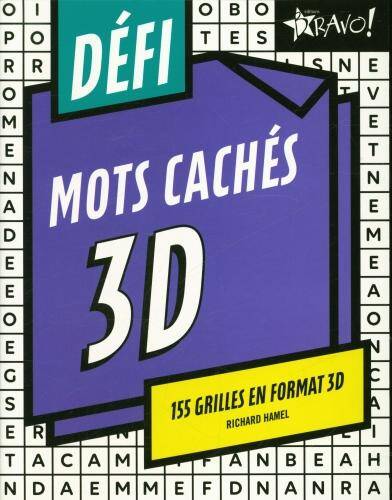 Defi - Mots cachés 3D : 155 grilles en format 3D