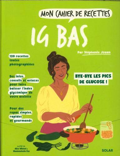 Mon cahier de recettes IG bas