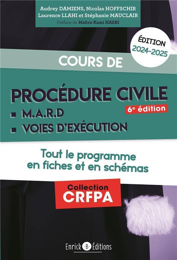 Cours de Procedure Civile et Modes Alternatifs de Reglement des