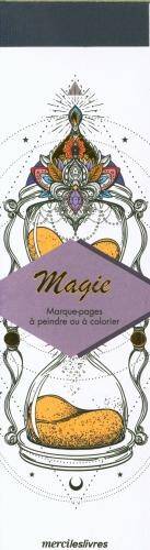 Magie : marque-pages à peindre ou à colorier