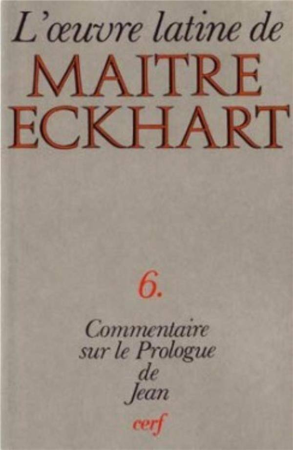 Commentaire sur le Prologue de Jean