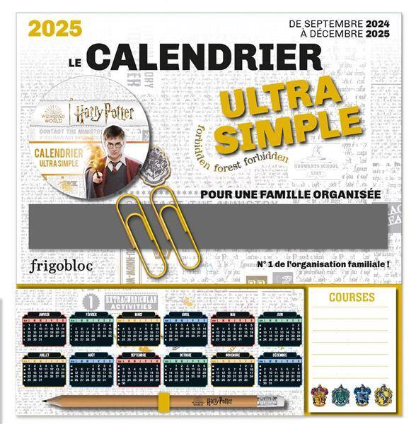 Le calendrier ultra simple pour une famille organisée 2025