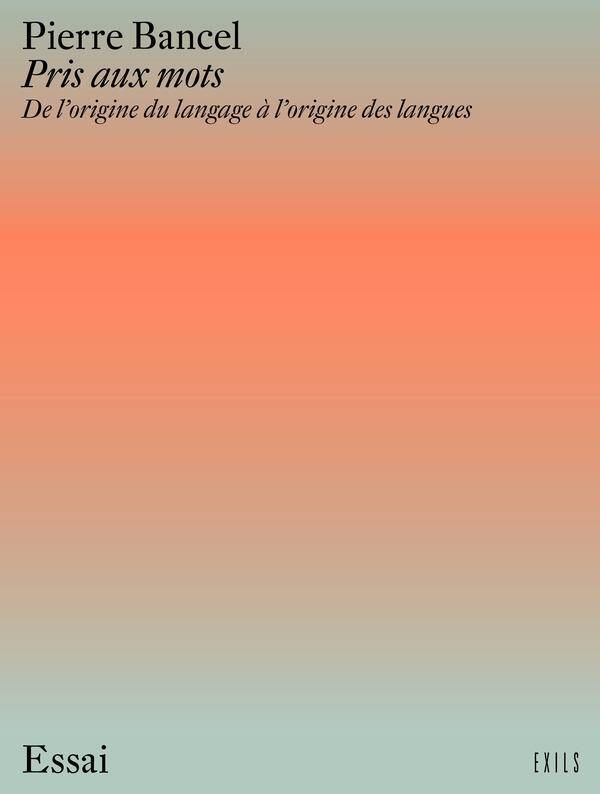 Pris aux Mots : De l'Origine du Langage a l'Origine des Langues