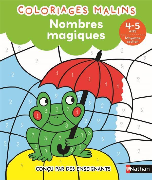 Nombres magiques : 4-5 ans, moyenne section