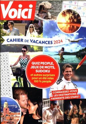 Cahier de vacances adultes 2024 : Voici