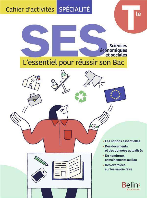 Sciences Economiques et Sociales: Cahier D Activite Specialite,