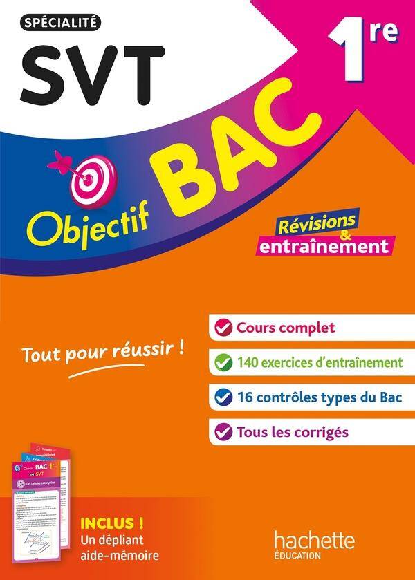 Objectif bac 1re specialite svt