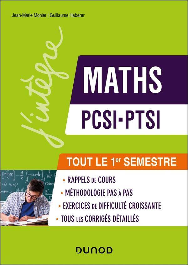 Maths pcsi ptsi tout le 1er