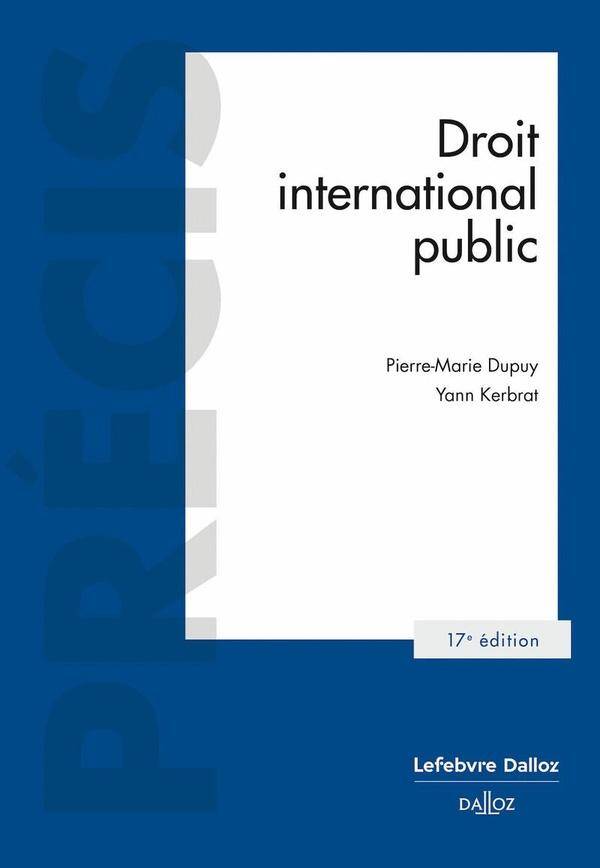 Droit International Public (17e Edition)