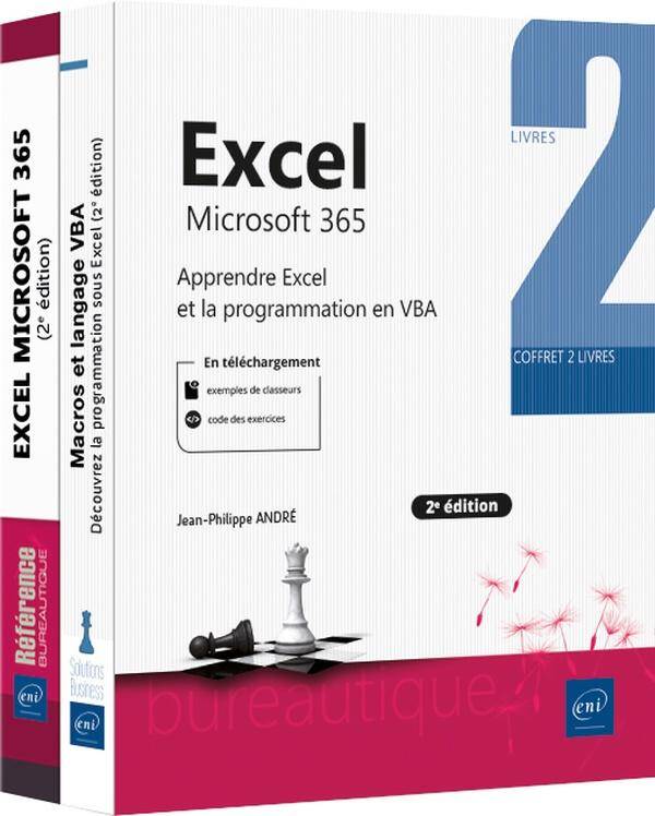 Excel Microsoft 365: Apprendre Excel et la Programmation en Vba 2e