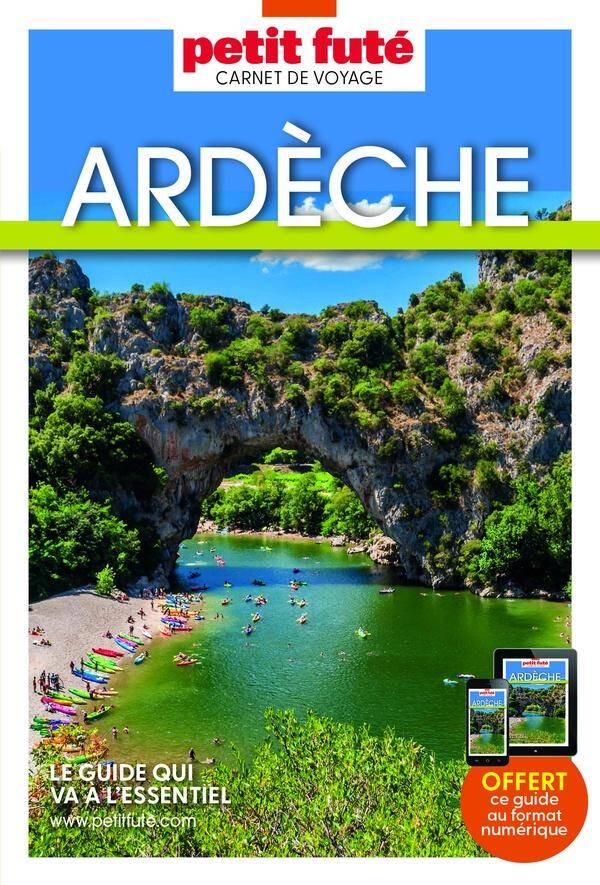 Guide Ardeche 2025 Carnet Petit Fute