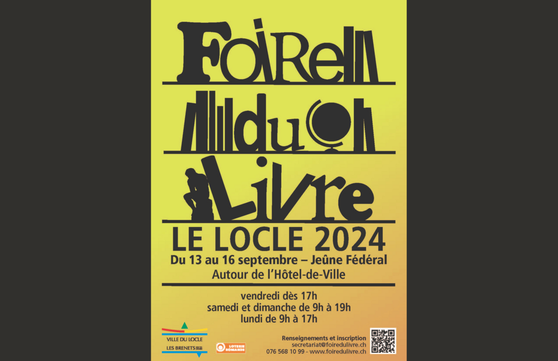 Affiche de la Foire du livre